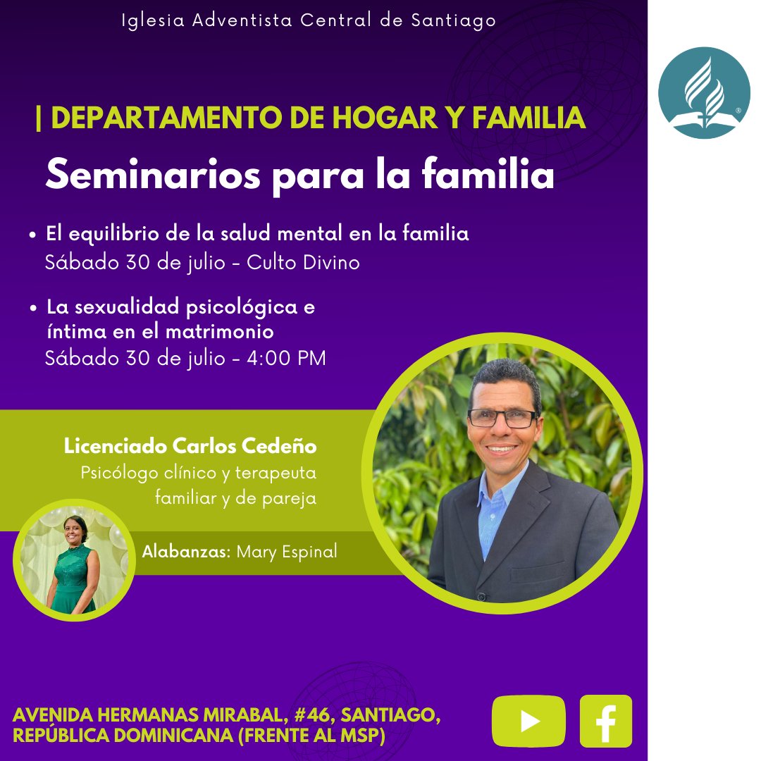 Iglesia Adventista del 7mo Día Central Santiago RD on Twitter: Iglesia Adventista del 7mo Día Central Santiago RD on Twitter: