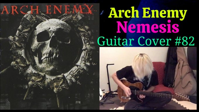 torumouseunit1's tweet photo. Arch EnemyのNemesisを弾いてみた動画です✌️Michael Amottも本日バースデーですね~♪おめでとうございます~~😉流石にテレキャスのテンションがダウンチューニングでベロベロすぎてw
https://t.co/fCfxy8JUiy
#音楽好きと繋がりたい
#ArchEnemy
#NemesissCode
#MichaelAmott https://t.co/TqtfKDRFyc