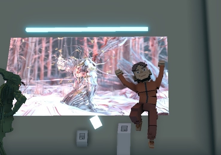 nigmorgan9's tweet photo. @TheSandboxGame @MOCDA_ I just participated in the #TheSandbox weekly contest for a chance to win 200 mSAND! Here is my favorite piece from the ‘Impossible Worlds’ exhibition, check out my screenshot below!
👇 https://t.co/oL05XpcRKC