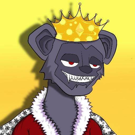 karya_semi's tweet photo. I'm bullishhh on @xSimiansnft . So this is ma fanart. Simians King๐
#SIMIANART https://t.co/V8CgjEy3W6