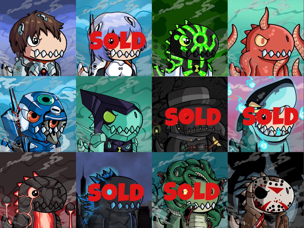 buffaloinvasion's tweet photo. Trex Invasion still has 7 left, I got it while it lasts, grab it fast π₯π¦
Link Trex https://t.co/qC47G0gbZM
#NFTProject #nftcollectors #NFTCommunity #NFTshill #NFTmarketplace #Trexinv https://t.co/lK4RCUuCDn