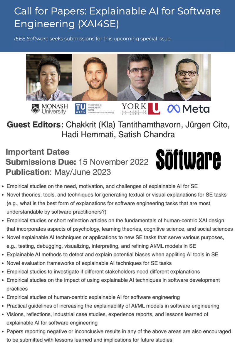 A/Prof Kla Tantithamthavorn tweet media