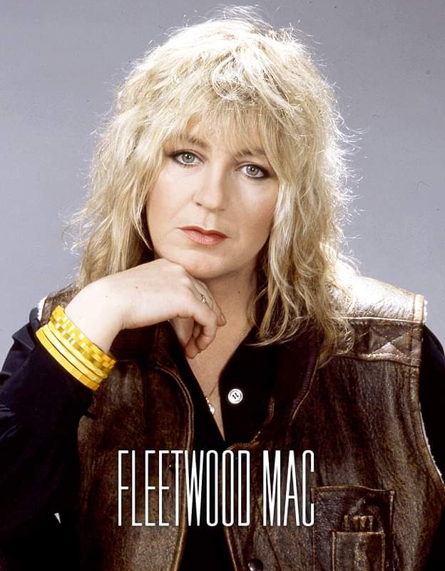 Happy birthday CHRISTINE McVIE!
(July 12, 1943) 