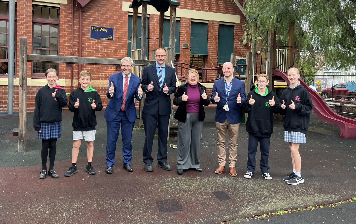Natalie Hutchins (@nathutchins) on Twitter photo I visited Moonee Ponds West Primary School today with <a href="/DannyPearsonMP/">Danny Pearson MP</a> to look at the infant school, library and playground that will be updated following the $7.6m announced in the recent budget I visited Moonee Ponds West Primary School today with <a href="/DannyPearsonMP/">Danny Pearson MP</a> to look at the infant school, library and playground that will be updated following the $7.6m announced in the recent budget