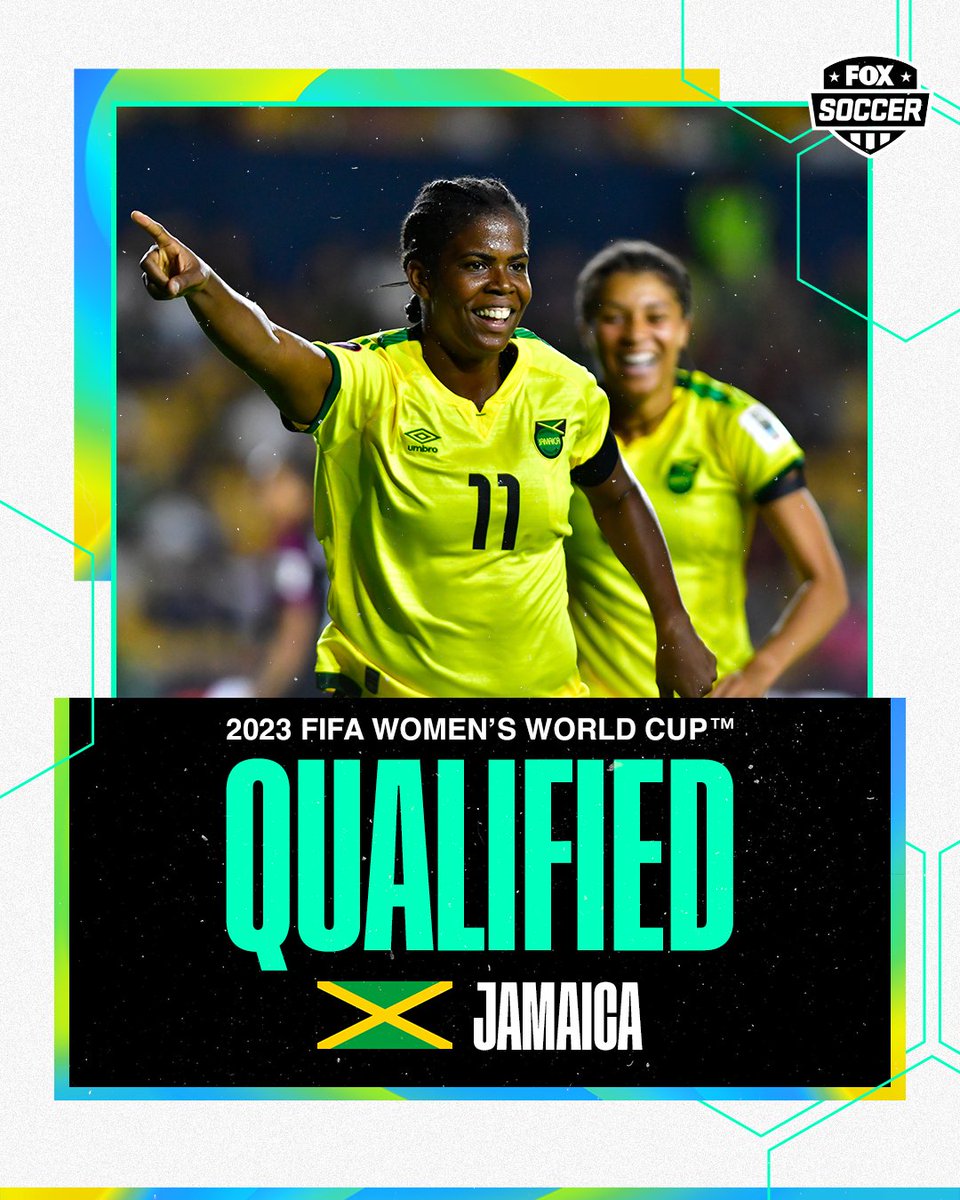 Jamaica is heading to the 2023 FIFA Women’s World Cup! 🙌 🇯🇲