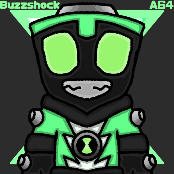 alien64beta's tweet photo. Buzzshock #ben10fanart #buzzshock https://t.co/vrtEoYHe8d