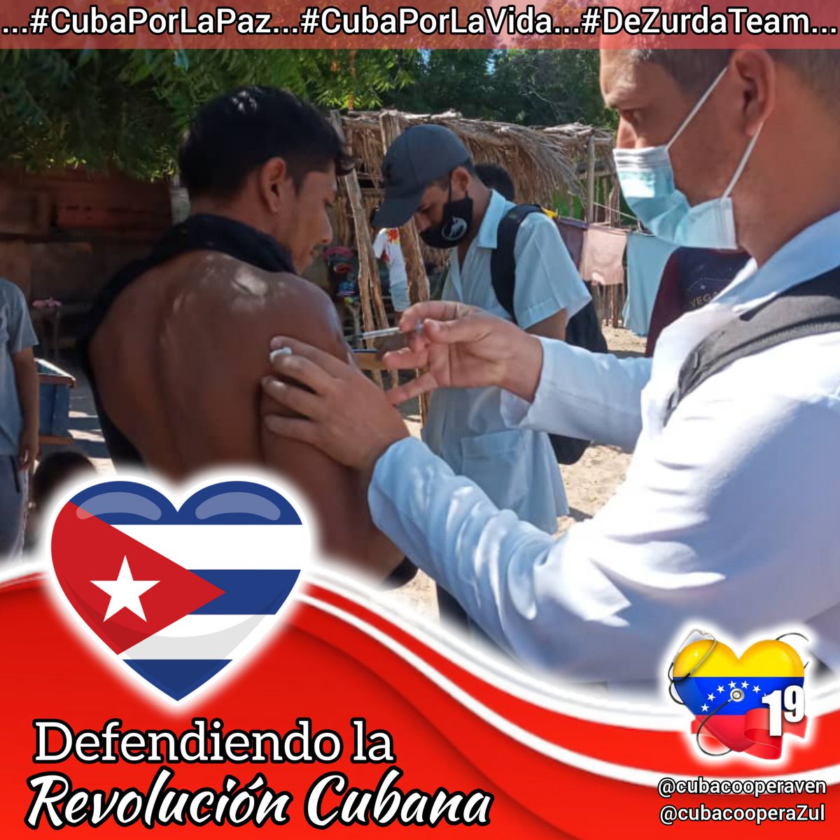 osmanycuba's tweet photo. Si alguien pretende deshonrar al más invencible de los ejércitos, el de batas blancas de Cuba, se equivoca, porque es el más noble y humano del mundo. Por siempre fiel a su Patria.💪🇨🇺

 #CubaPorLaPaz #CubaPorLaVida #DeZurdaTeam @MINSAPCuba https://t.co/I3DLXqyI5q