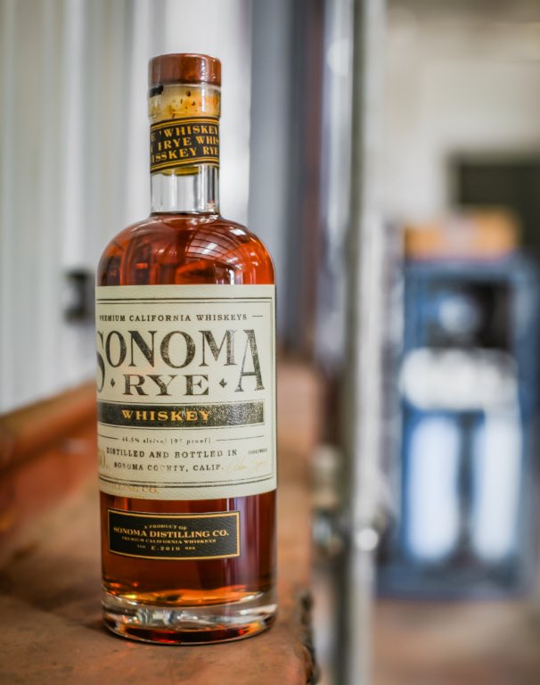 Find the bursting flavor of vanilla, allspice, and apricot in our grain-to-glass Sonoma Rye. This sharable whiskey is available in our online shop now. Link in bio.