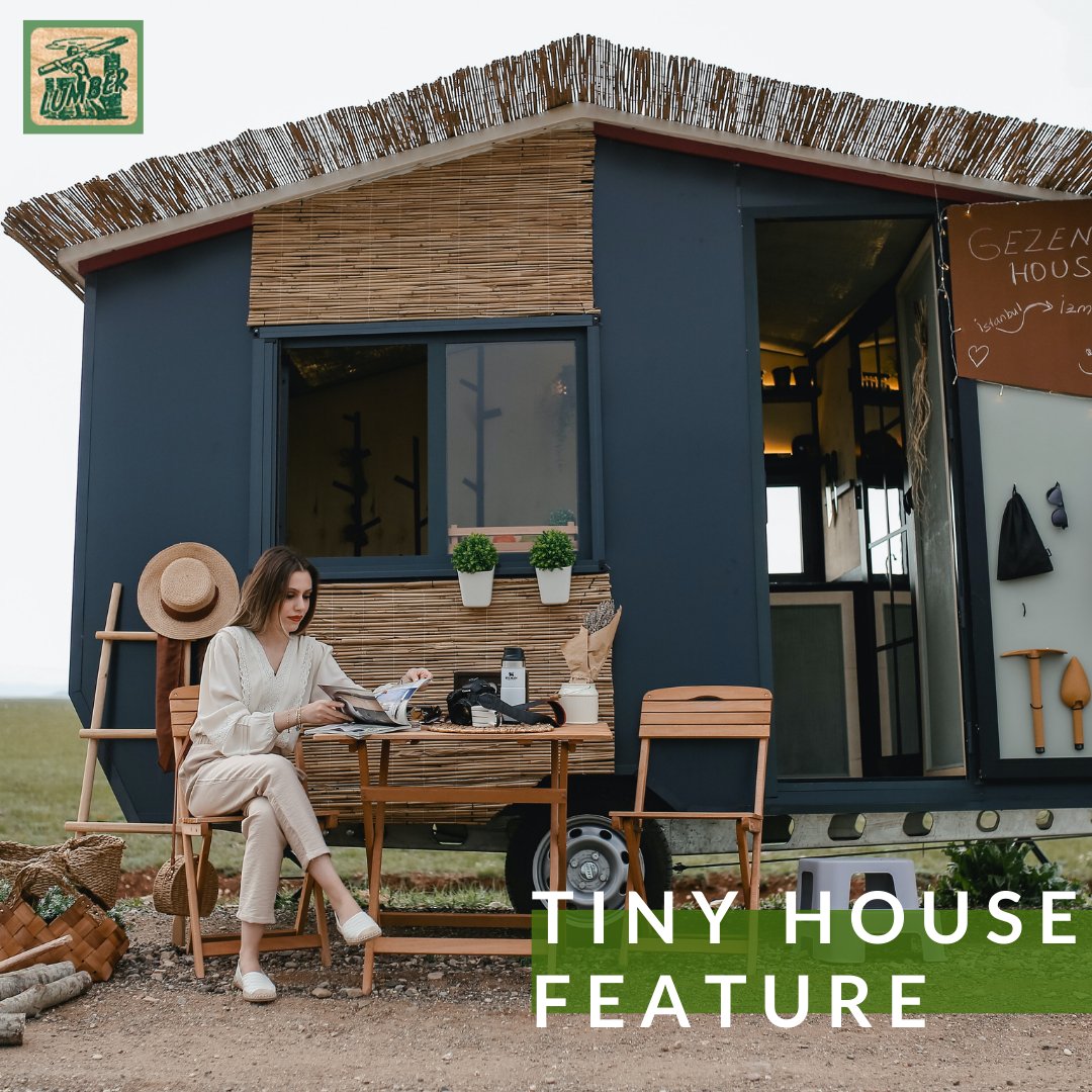 This tiny home combines luxury and simplicity into one package. #tinyhouse #tinyhousemovement