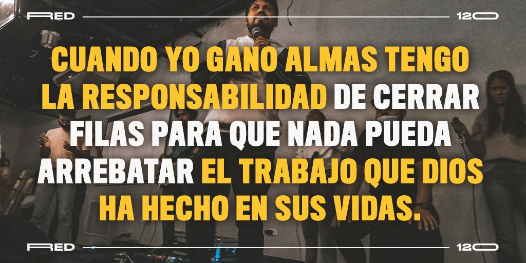 avanzadaj05's tweet photo. Cuando yo gano almas tengo la responsabilidad de cerrar filas para que nada pueda arrebatar el trabajo que Dios ha hecho en sus vidas.
By. @Fran_invicto
#Red120 #AjEsFamilia https://t.co/9szMbg9Bsb