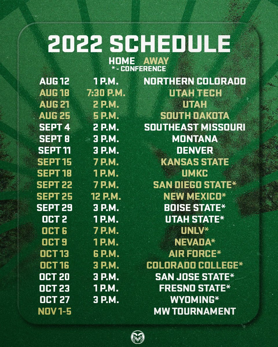 CSUFutbol's tweet photo. Our 2022 Schedule is 𝙃𝙀𝙍𝙀❗

We'll see you for an exhibition on August 12 📅

#Stalwart

» https://t.co/OyQ0sudFWP https://t.co/81AzblUe3R