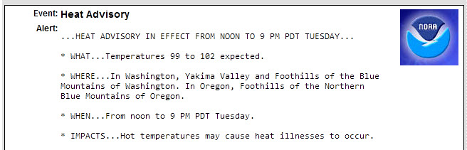 lniwa's tweet photo. Attention, we’ve got a Heat Advisory… it’s going to be HOT in Washington this week. Remember the emergency heat rules to protect outdoor workers. https://t.co/6YYFpcbFbU #BeHeatSmart https://t.co/JZ20NlIB81