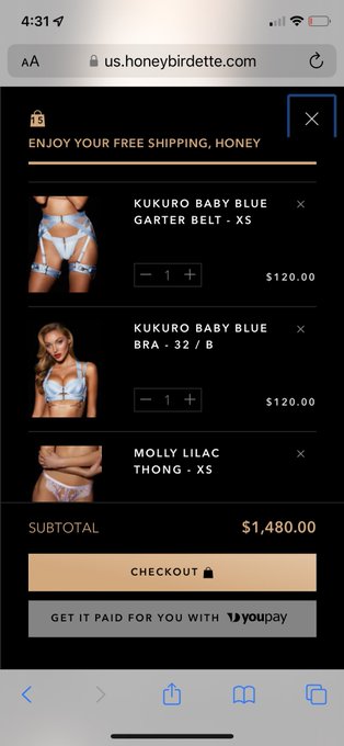 I want all of it ??? why is lingerie so damn expensive? https://t.co/VilikiOMnH