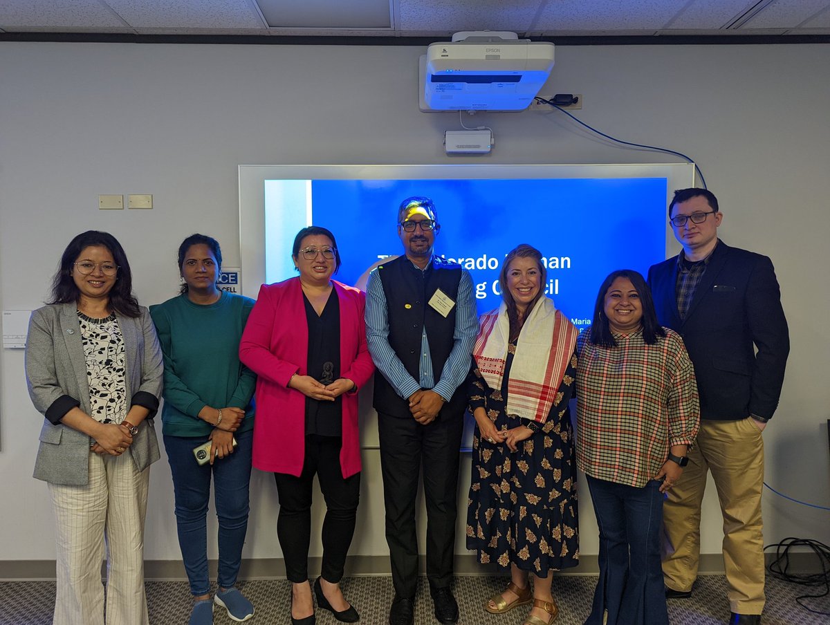 An excellent meeting to wrap up the Colorado leg of this Combating Trafficking in Persons #IVLP project! <a href="/COPublicSafety/">CO Public Safety</a> <a href="/StateIVLP/">IVLP</a> <a href="/CulturalVistas/">Cultural Vistas</a>