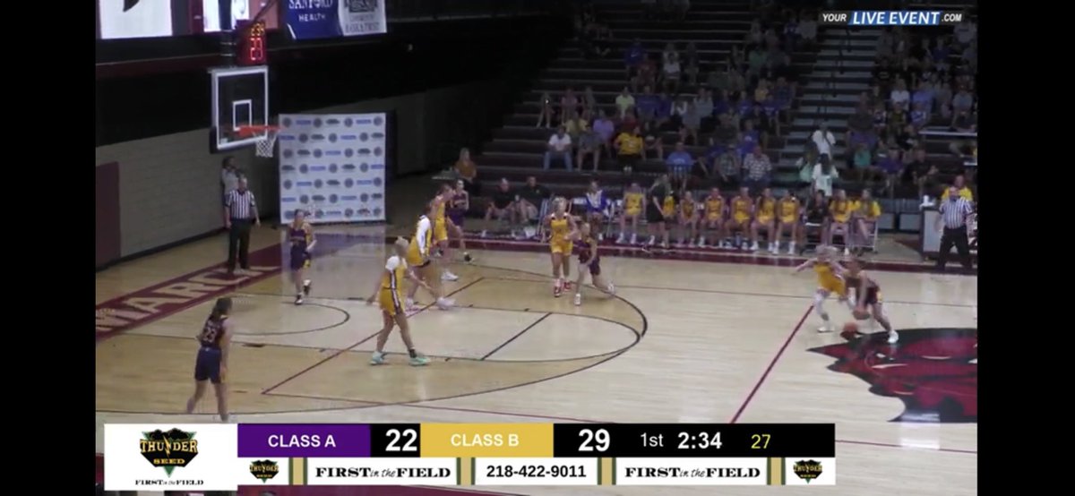 Congratulations to former Fierce player and now Fierce coach @AdieWagner as she is playing in the ND Lions All Star game tonight in Bismarck and tomorrow in Fargo. It’s halftime currently and Class B is in the lead. Catch the game online. 
youtu.be/273pC5Dch2E