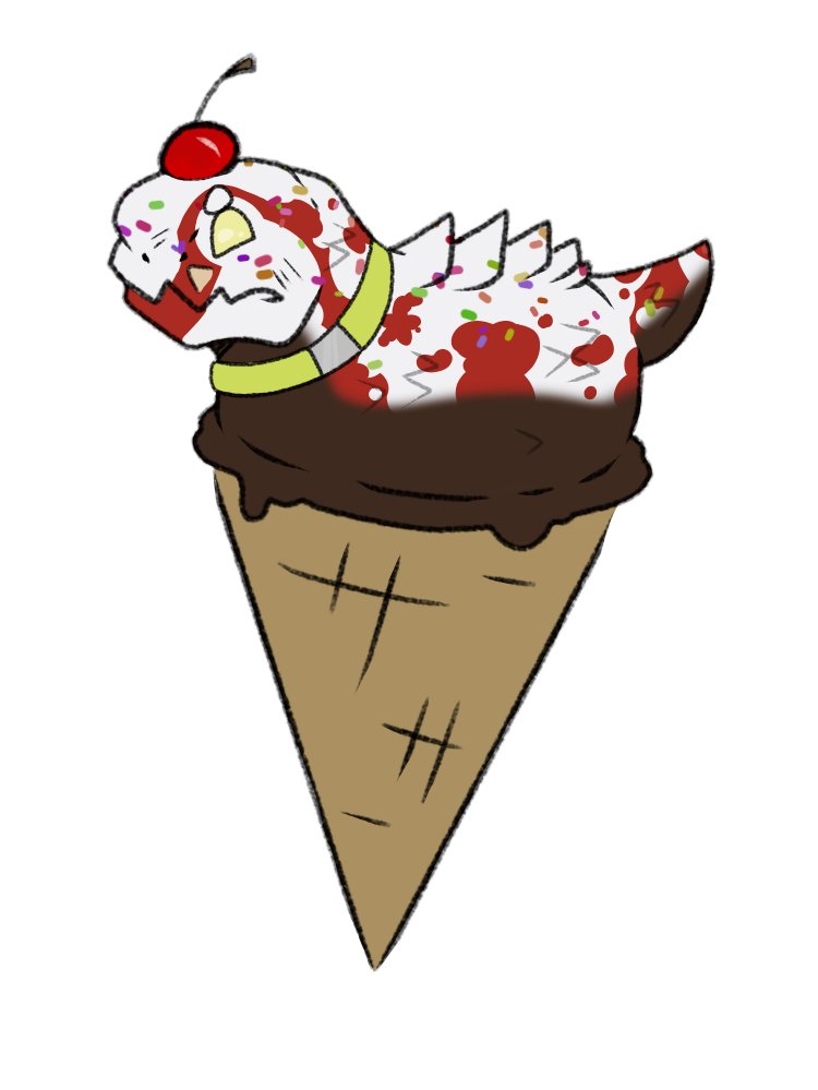 PapermintMilk's tweet image. Ice cream doggo anyone?