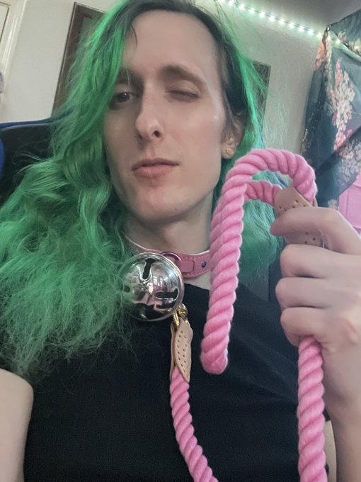 Got the leash in for my collar!! Anyone wanna hold it? https://t.co/FFllnPaduT<a href="/tag/transgender"class="tags"><span>#transgender</span></a><a href="/tag/bimbo"class="tags"><span>#bimbo</span></a><a href="/tag/transisbeautiful"class="tags"><span>#transisbeautiful</span></a><a href="/tag/hrt"class="tags"><span>#hrt</span></a><a href="/tag/breastplay"class="tags"><span>#breastplay</span></a>