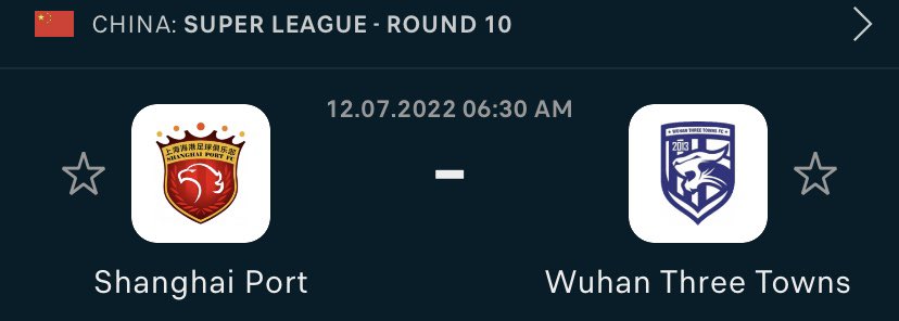2ndHalfPlays's tweet photo. VIP 💎 ⚽️ 2 Unit 

Shanghai Port vs Wuhan Three Towns Over 2.5 -114 

China 🇨🇳 Super League | 6:30am EST ⏰ https://t.co/dKn41yNFka