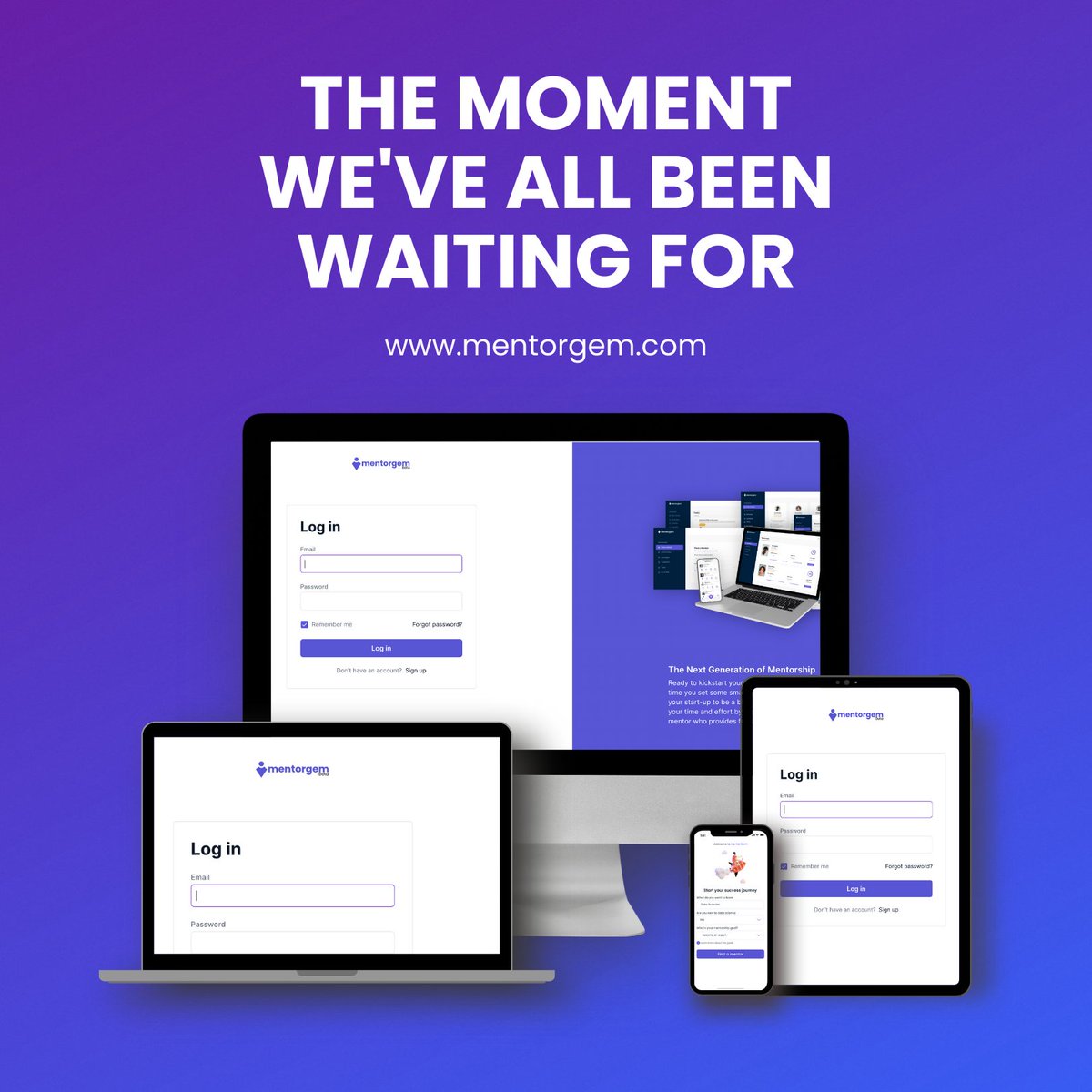 mentorgem's tweet photo. Experience the full mentorship experience anywhere on the web with the Mentorgem web app. 

Sign up here: https://t.co/dGLOlFsWLq https://t.co/3V0tPfKJ9E
