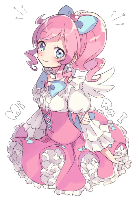 #桃山みらい生誕祭2022
過去絵だけどみらいちゃんおめでとーー!!!💗💗 