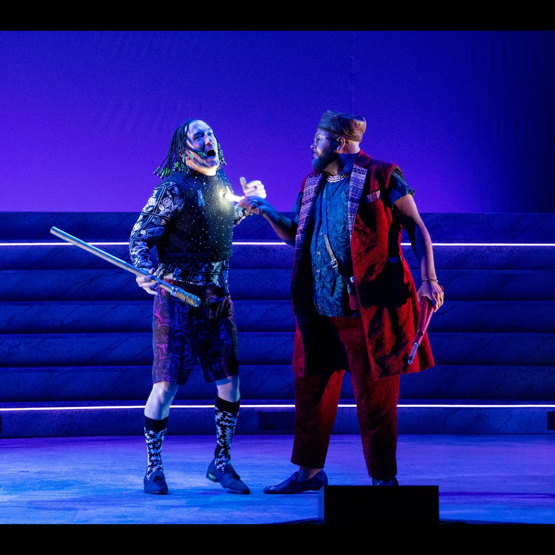 NDDNola's tweet photo. If you’re in the NYC area, catch our Creative Director, Chivas Michael, starring in an Afrofuturistic take on the Shakespearean classic comedy “Twelfth Night” with @classicalharlem til July 29th!
#TwelfthNight #ClassicalHarlem #Shakespeare #Harlem #NewYork #NYC #FreeShow #Free99 https://t.co/VGjkm9f9CG