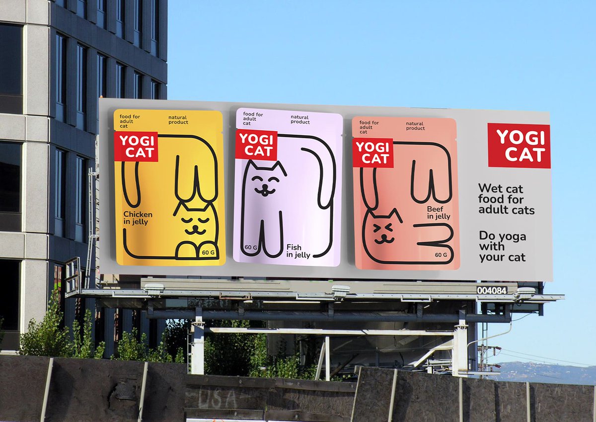 worldbrandesign's tweet photo. Intruder - Packaging Design Concept for Yogi Cat Wet Food for Cat
.
https://t.co/8uzznLScxG
.
#packagingdesign #graphicdesign #illustration #branddesign #worldpackagingdesign #worldbranddesign https://t.co/JZybHzZbPF