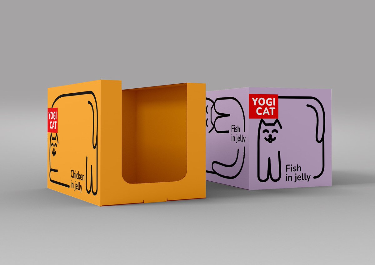 worldbrandesign's tweet photo. Intruder - Packaging Design Concept for Yogi Cat Wet Food for Cat
.
https://t.co/8uzznLScxG
.
#packagingdesign #graphicdesign #illustration #branddesign #worldpackagingdesign #worldbranddesign https://t.co/JZybHzZbPF