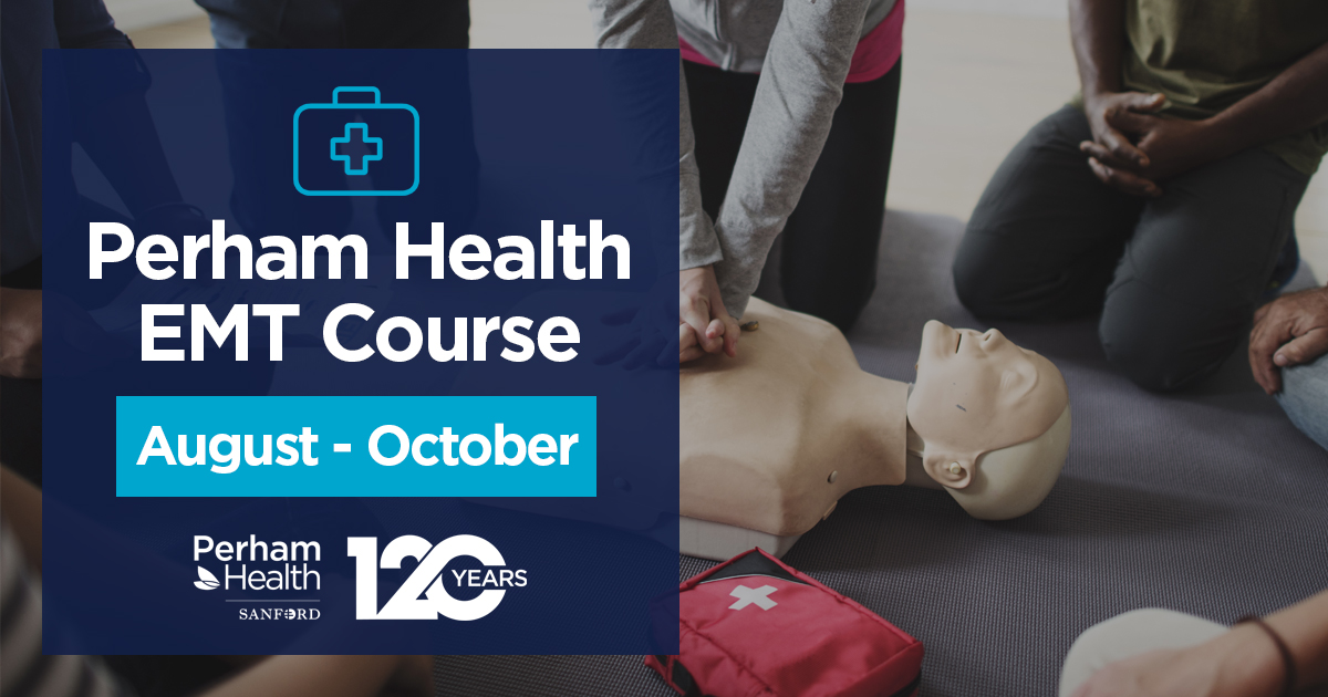 PerhamHealth's tweet photo. We have the tools and resources to propel you on your career journey. This fall, join our EMT course to learn about patient assessment, medical emergencies, EMS operations, and more! Contact Mark Ebeling at 218-347-1614 to learn more. 

#PerhamHealth https://t.co/gfC3fu2pYe