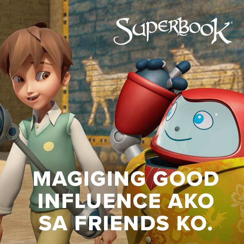 BatangSuperbook's tweet photo. Ayokong mapahamak ang friends ko kaya ili-lead ko sila sa right path. ๐ #DailyInspiration #FriendsInChrist https://t.co/54PfKb6TEP