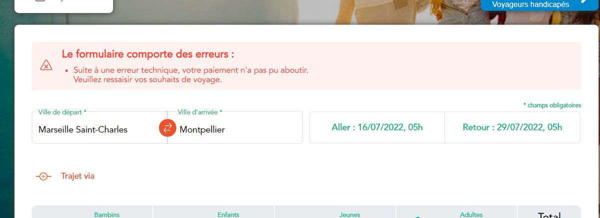 Destineo_'s tweet photo. @GroupeSNCF @SNCFConnect Depuis ce matin, le service groupe bloque toutes les réservation pour les groupes et nous demande d'effectuer des réservations sur le site classique. Arrivés dans le train, les animateurs mangent des amendes car les noms ne correspondent pas au listing ! https://t.co/eo0OsVGrIo