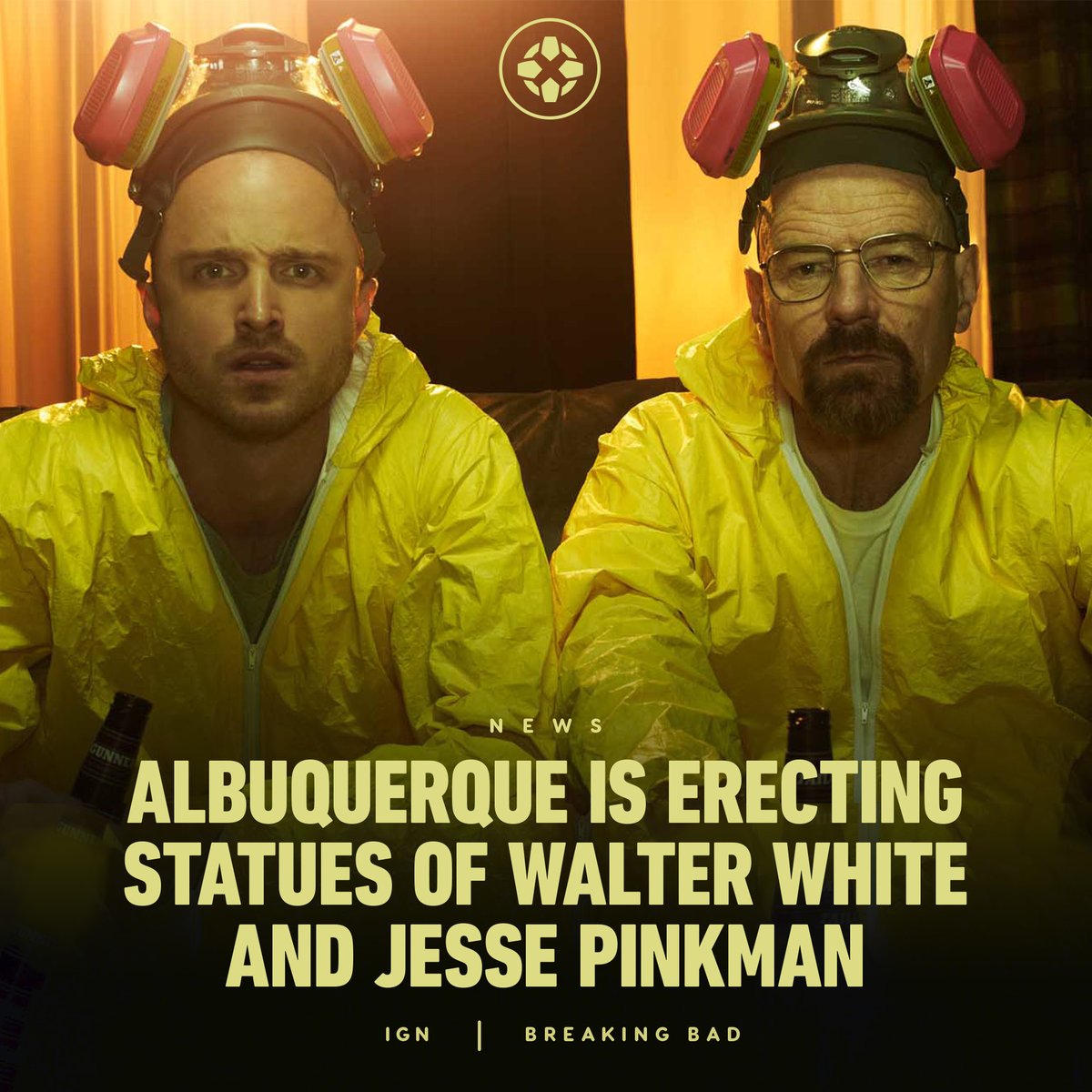 Albuquerque, New Mexico is unveiling bronze statues dedicated to Breaking Bad characters/meth manufacturers Walter White and Jesse Pinkman. The statues were originally commissioned by series creator Vince Gilligan, who is donating the statues to the city. bit.ly/3AJpYRy
