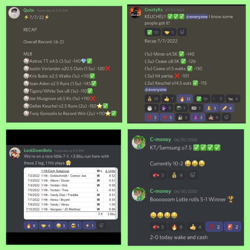CappCollective's tweet photo. 🚨3-DAY VIP FREE TRIAL🚨
NEW users get their first 3 days of VIP for FREE before paying‼️
Card info required, but you can cancel within 72 hours to prevent from being billed! 🔥🔥
Highlights through 2 weeks ✅✅
WHAT DO YOU HAVE TO LOSE?!
Link ⬇️⬇️
https://t.co/3ODAnja1Ls https://t.co/wR7tKsgybT