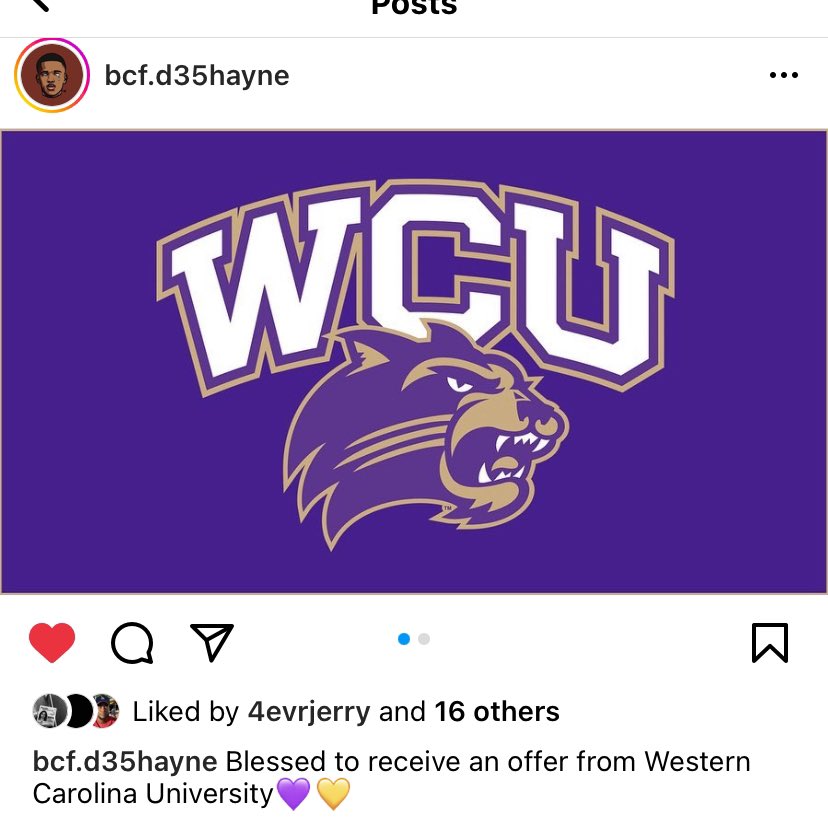 NlPrep's tweet photo. @d35hayne receives another D1 offer from Western Carolina 💜 we are sooo proud of you 💙💛 you put in so much work and stayed patient up from here my guy 💯💯💯💯 https://t.co/vAaXfmVITP