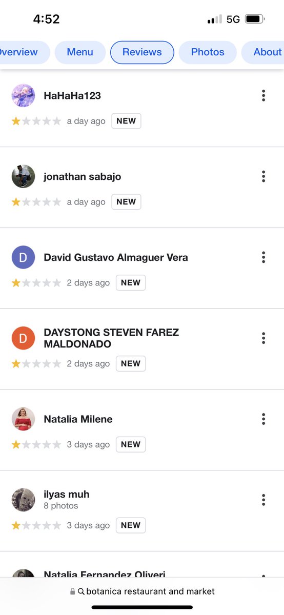Hey <a href="/Google/">Google</a> <a href="/googlemaps/">Google Maps</a>, we’ve been hit with 15 spam 1-star reviews in the past week as part of this scam. Please help! We’ve flagged them but they haven’t been removed!