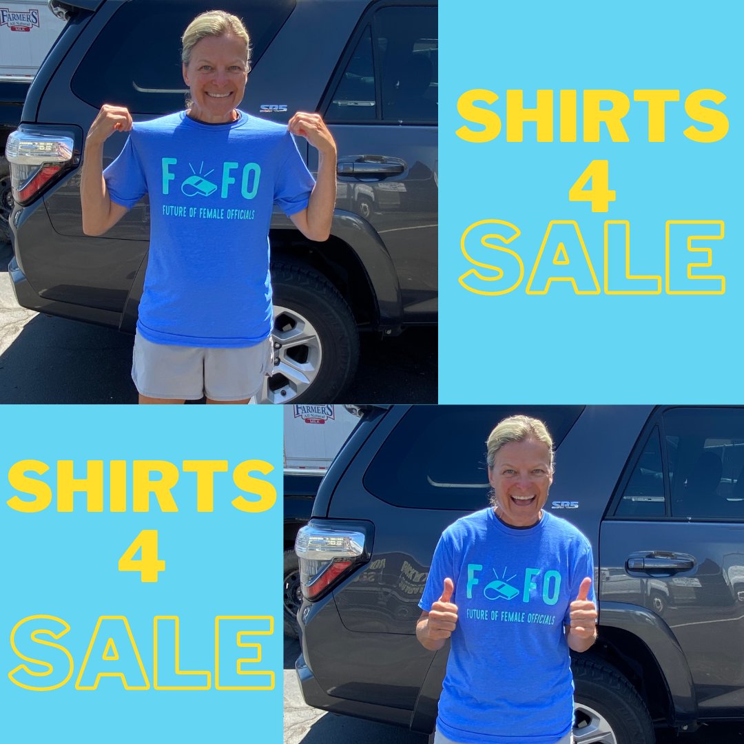 RedheadRef's tweet photo. Did you know we have shirts 4 sale??? Get one today! We have unisex soft style shirts in S, M, L, & XL for $25. DM us to order.
Thx @mkmcgee310 for supporting FOFO & being our model!
#womeninsports #womensbasketball #womensbasketballofficials #shecanref #tshirt #tshirtsforsale https://t.co/6F0wHdVJjN