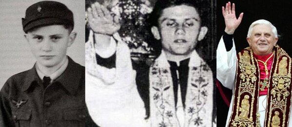 CalaveraBarbada's tweet photo. Se muere Joseph Aloisius Ratzinger, Alias Benedicto, ex-papa que perteneció a las juventudes hitlerianas y que pudo haber desenmascarado la podredumbre de Juan Pablo II pero prefirió seguir encubriendo la entidad más corrupta del mundo. https://t.co/Iix0a2xoP2