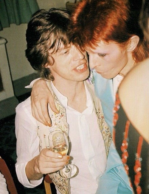 Mick Jagger &amp; David Bowie.
