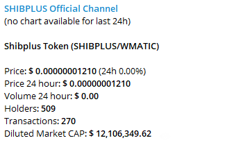 inajang4's tweet photo. Today's #Token Info🌈

Proud #SHIBPLUS holder since 7th July.
#SHIBPLUS holders will you be still here in 5 years.🤞🍀

#SHIBPLUS to the moon!🚀🎉👏 https://t.co/TZgdEYllwZ
