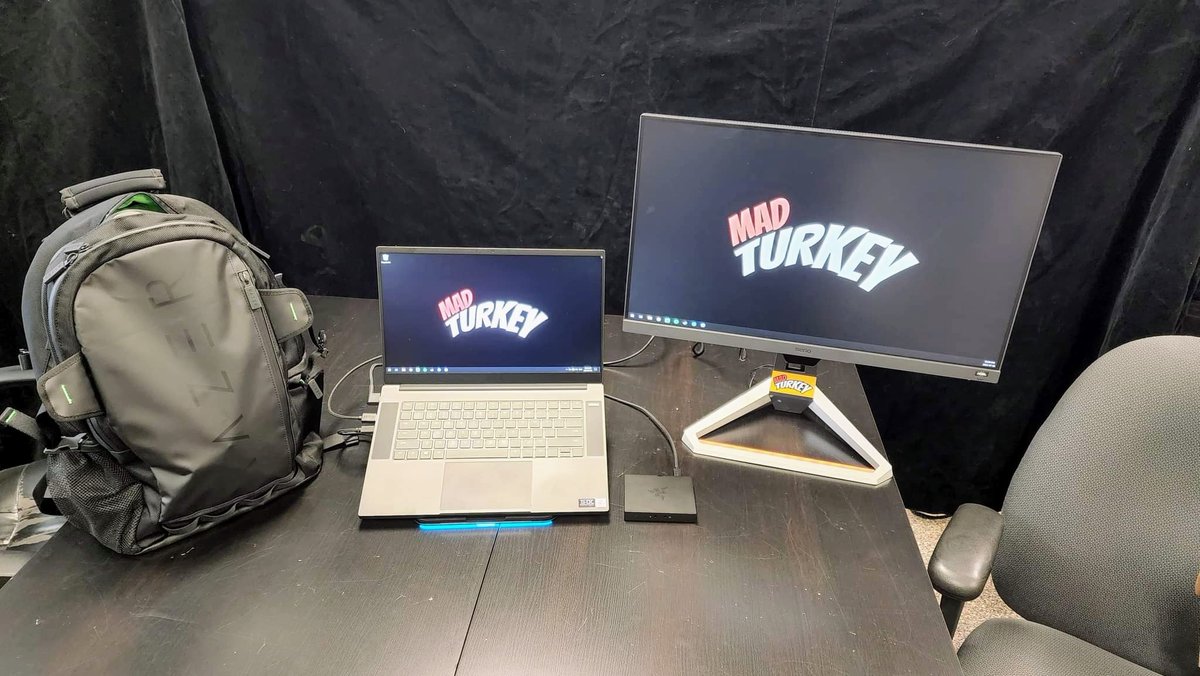 Our stream got an upgrade with a new Razer Blade 15 Laptop with i7-10750H, 16GB RAM, RTX 3060, and 144hz 1080p screen
Also featuring a Razer Ripsaw HD Capture Card, Razer Laptop Stand Chroma V2 and Razer Rogue Backpack V3
This is going to be the best stream yet!