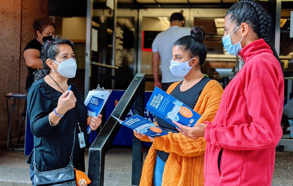 nearlythereMD's tweet photo. Even during the #COVID19 pandemic, you can still enroll in #NYCCare. The @NYCHealthSystem program is now citywide! Now is the time to take care of your health. Enroll by calling 1-646-NYC-CARE or visiting https://t.co/wSqBMe3Xew. https://t.co/OAbSHLDIIi