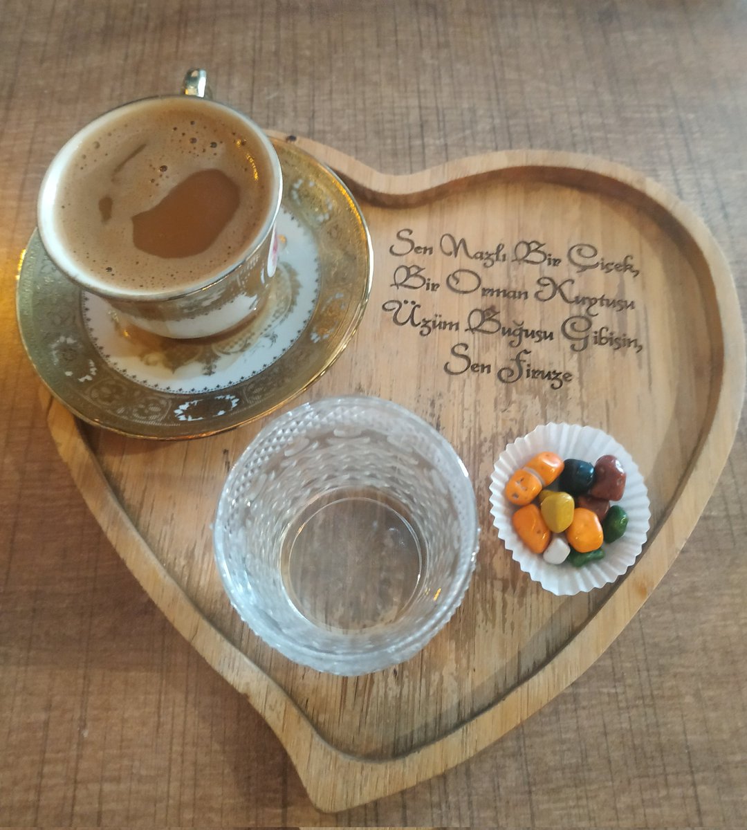 İçtiğim en güzel kahve olabilirsin!