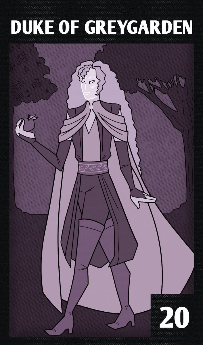 neurowonderful's tweet photo. Lat session my Wing met (and battled) The Duke of Greygarden, and I made this challenge card for the encounter. I had fun emulating the fantastic style of the official @Twogetherstudio #PhoenixDawnCommand cards by @greyallison and @EllisComics! https://t.co/XOs65Jc0ZN