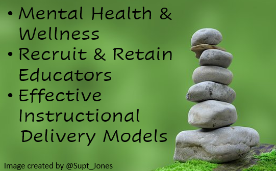 Getting these three right can make all the difference for our staff and students!

#education #edleaders #suptthoughts