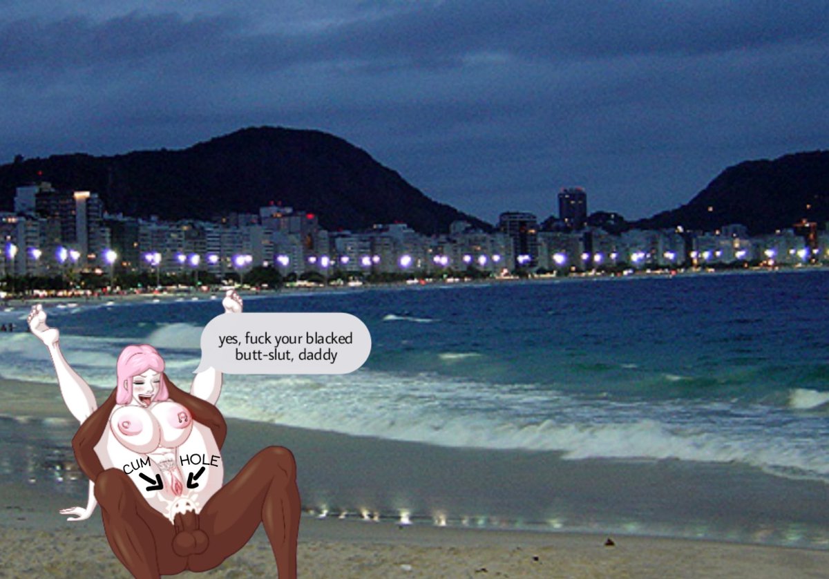 Quick update on our honeymoon: <a href="/SugarMnF/">♠️SugarAmy♠️</a> couldn't get enough so we had to leave our hotel in Rio de Janeiro and head down to Copa cabana beach to give her what se needed 🐂♠️
#mnfclub