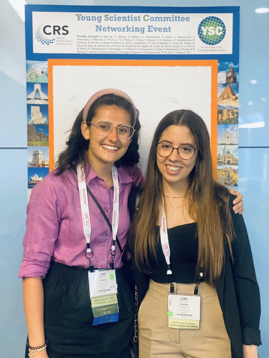 Cláudia Martins (@c_martins__) on Twitter photo Finally made it to meet our <a href="/CRS_YSC/">Young Scientist Committee YSC-CRS</a> Chair <a href="/chelsrthorn/">Chelsea Thorn</a> in person! Thanks #CRS2022 <a href="/CRSScience/">Controlled Release Society</a> 🙌🏻 Finally made it to meet our <a href="/CRS_YSC/">Young Scientist Committee YSC-CRS</a> Chair <a href="/chelsrthorn/">Chelsea Thorn</a> in person! Thanks #CRS2022 <a href="/CRSScience/">Controlled Release Society</a> 🙌🏻