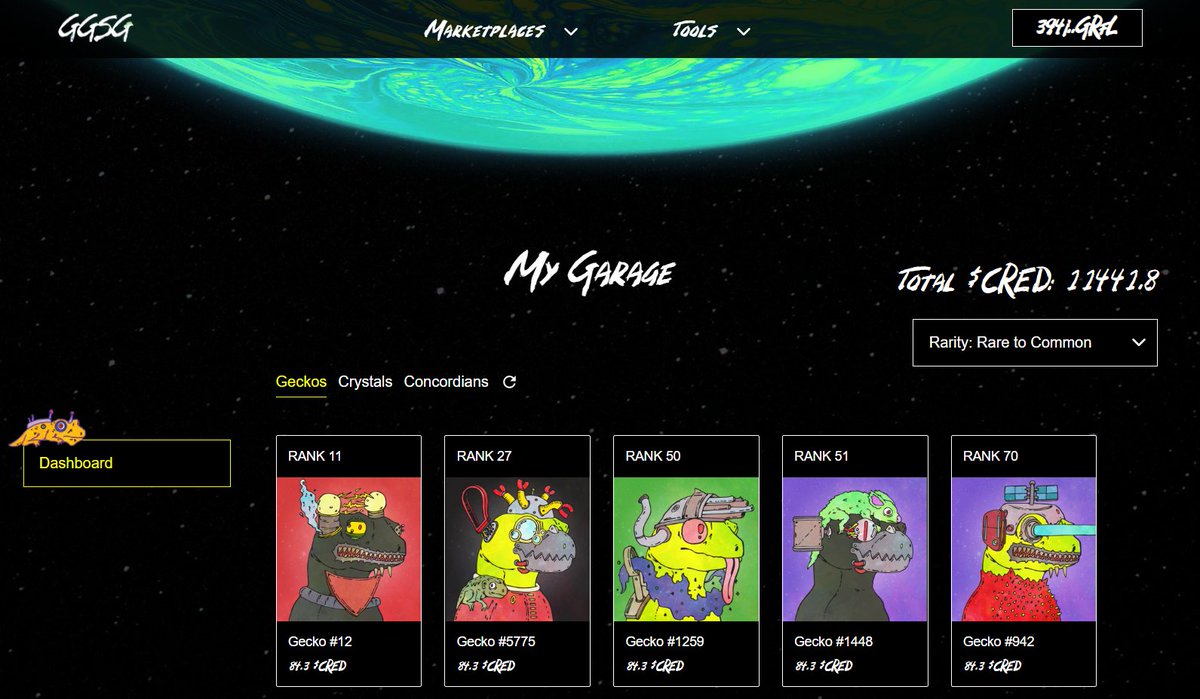 GalacticGeckoSG's tweet image. Were you listening? First to:

🟢 start tracking your PFP for holder rewards
🟢 grant holders off-chain credits that are both non-ponzinomic AND legally compliant

We're proud to announce our beta app is live. Connect now so that we know who to CREDIT (soon).

Details in discord.