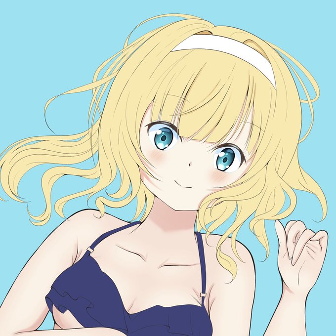 水着シャロちゃんの途中経過
#ごちうさ #ご注文はうさぎですか #gochiusa 