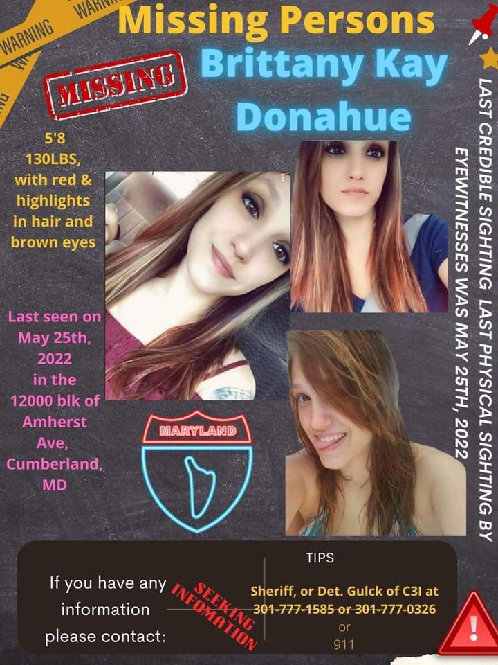 primsignsbysf's tweet photo. #MissingPerson #PleaseShare #SpreadTheWord #Missing #Missing from Cumberland, Md please help her family find her and bring her home safely. https://t.co/ZikWedHLuG