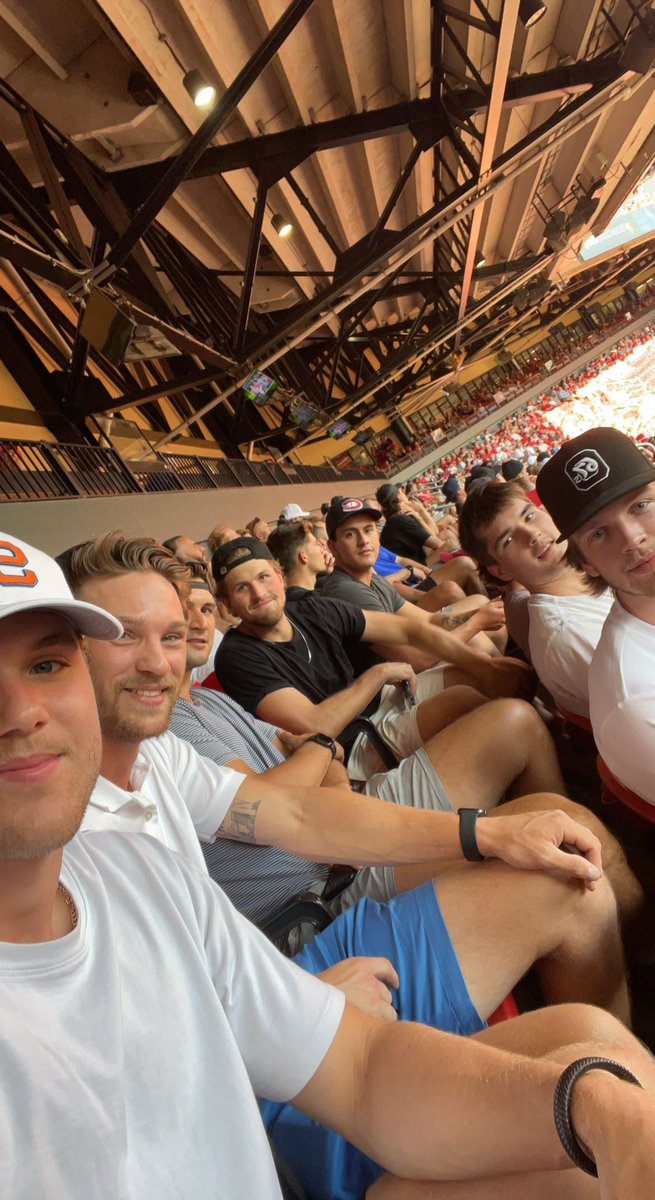 StLouisBlues's tweet photo. Take me out to the ball game 🎶⚾️ https://t.co/B9ZAU5a8ts