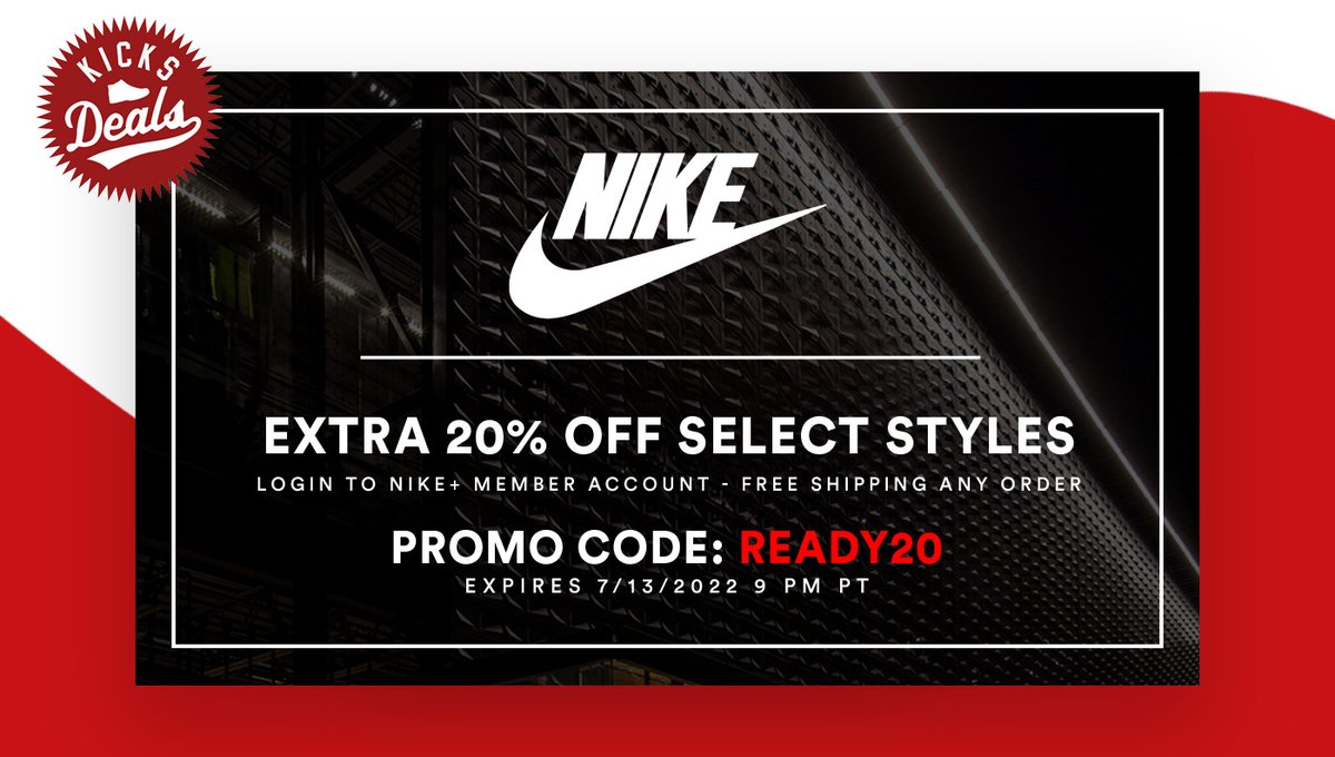 The Ultimate Sale at <a href="/nikestore/">Nike.com</a> is for Nike+ members (free to sign up) and features select styles up to 60% OFF retail + FREE shipping!

Men -> bit.ly/3nRWMjt

Women -> bit.ly/3O47xtv

ALL -> bit.ly/3yxKLVb

👀 Use #promotion code READY20 at checkout.